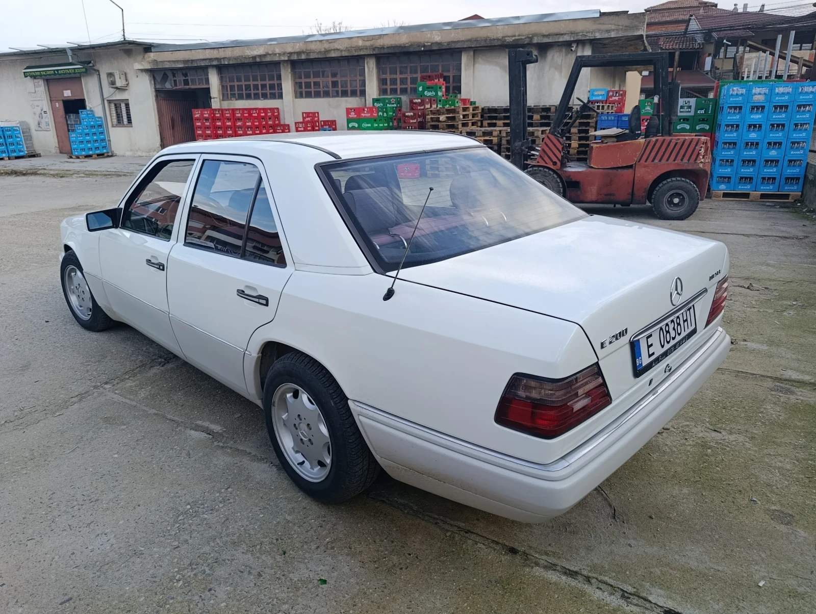 Mercedes-Benz E 200 Е200 D, климатик!!!, снимка 4 - Автомобили и джипове - 53759474