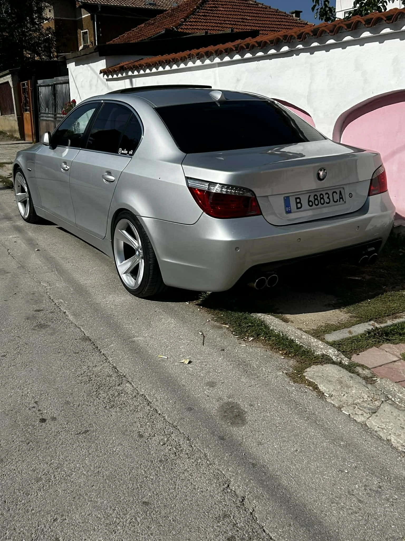 BMW 545 LPG; JBL 2x12; ANDROID, снимка 4 - Автомобили и джипове - 53935831