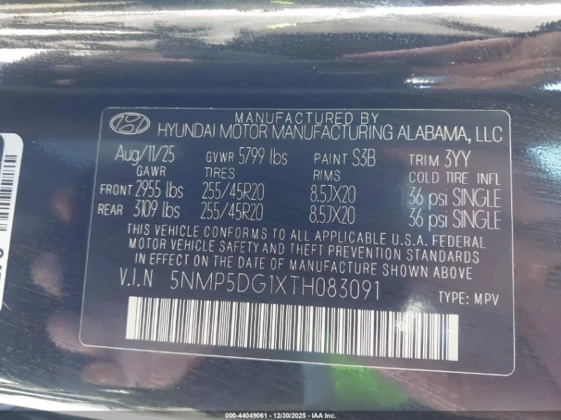 Hyundai Santa fe 1.6l Hybrid Calligraphy, снимка 9 - Автомобили и джипове - 53597903