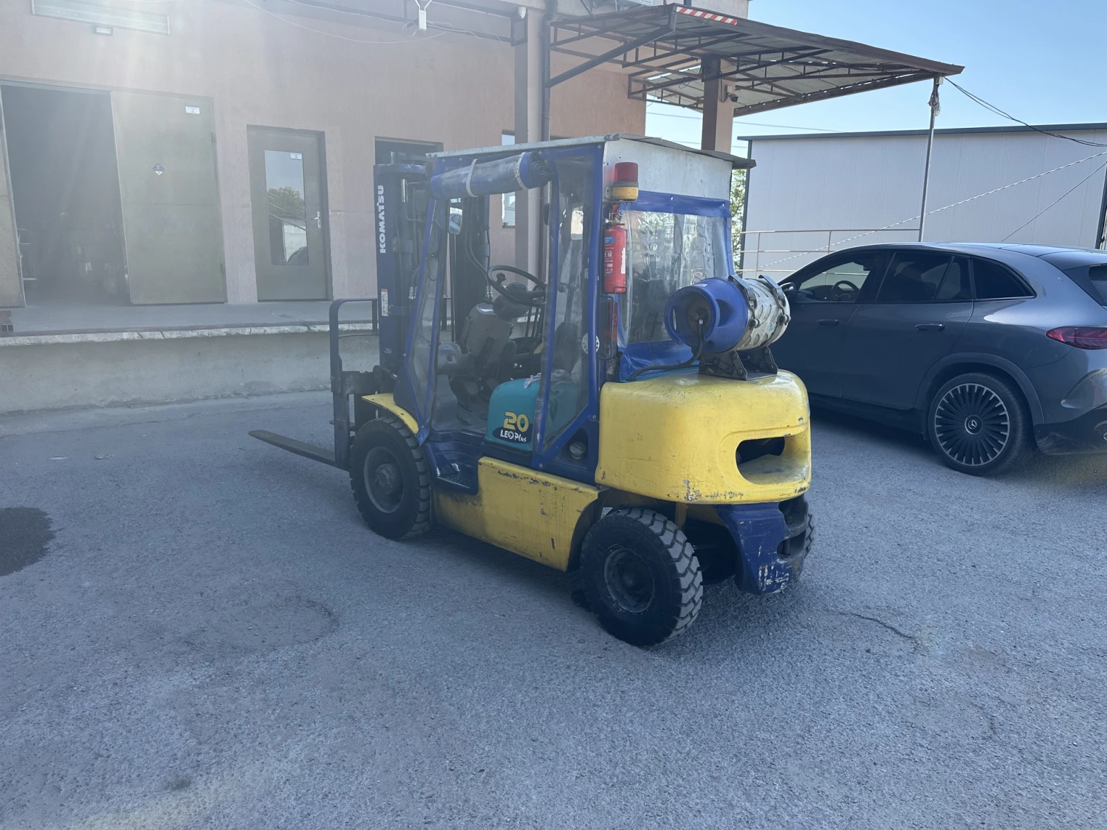 Мотокар Komatsu  Позиционер / Автомат, снимка 4 - Индустриална техника - 55098983
