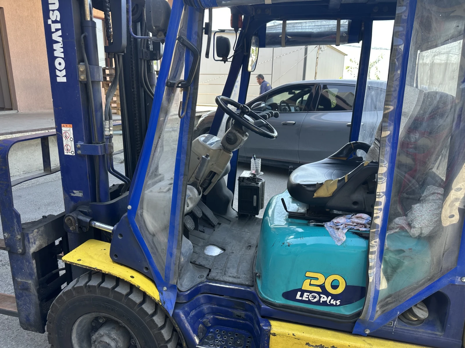Мотокар Komatsu  Позиционер / Автомат, снимка 6 - Индустриална техника - 55098983