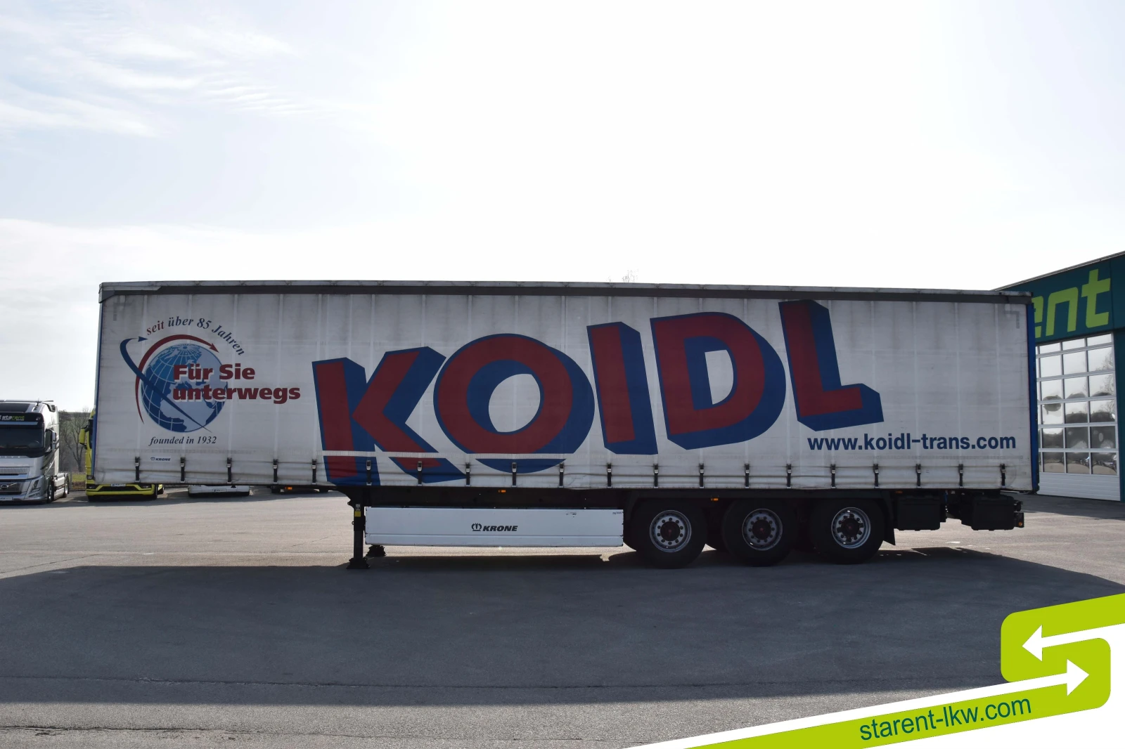 Полуремарке Krone TR26091, снимка 8 - Ремаркета - 53783208