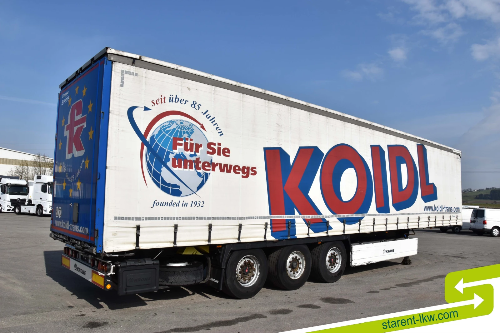 Полуремарке Krone TR26091, снимка 5 - Ремаркета - 53783208