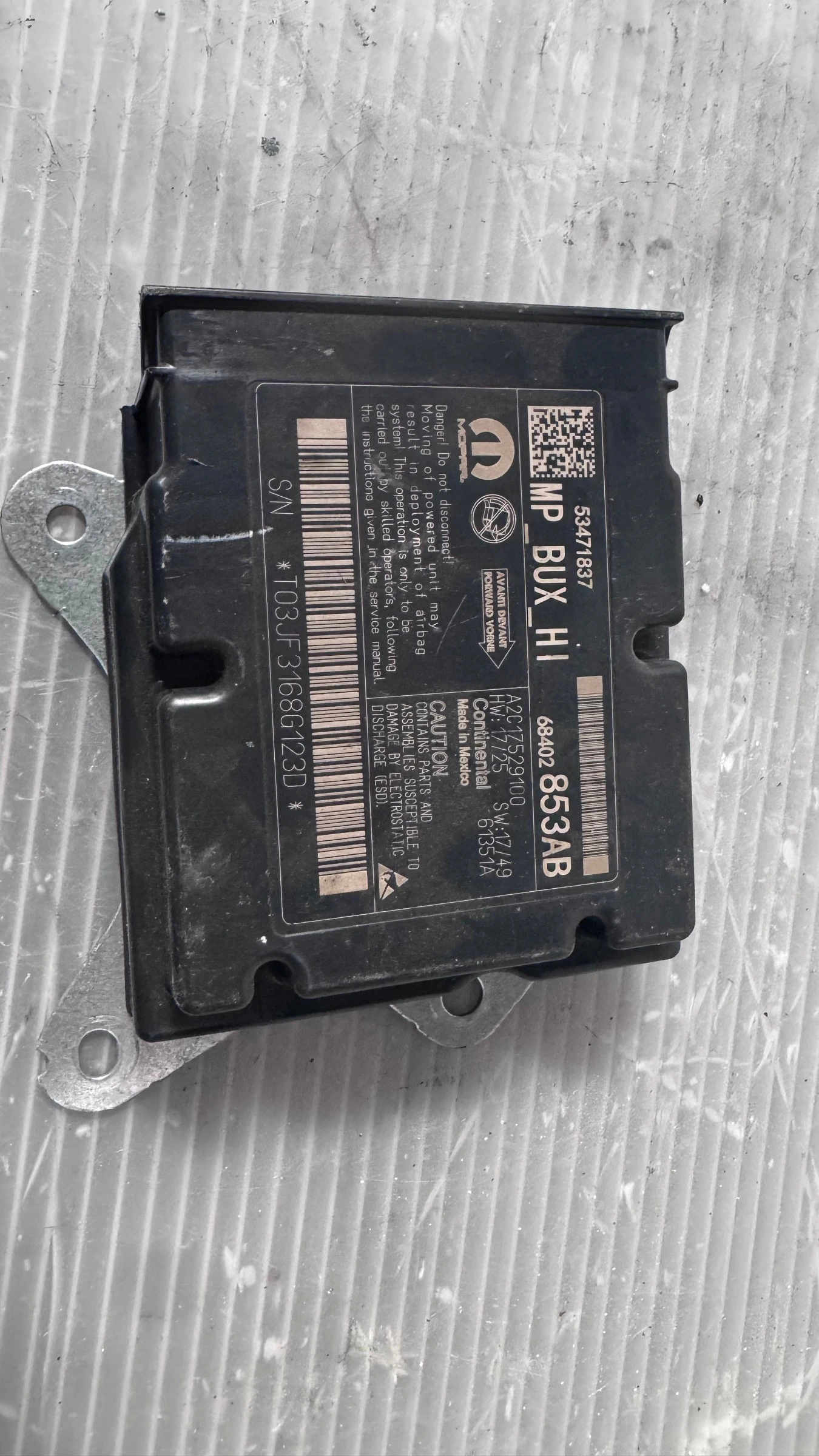 Airbag  /  /  a Jeep Compass - 68402853AB / 53471837 | Mobile.bg   1