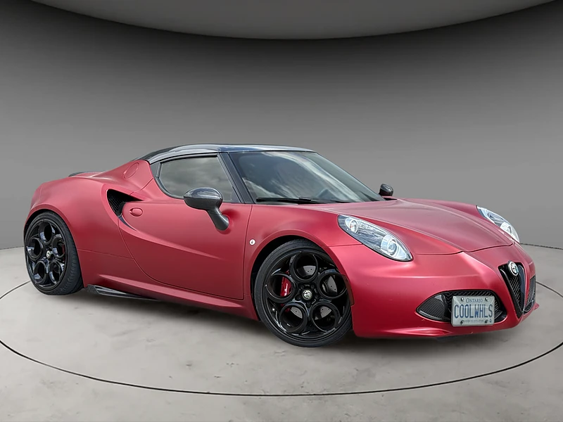 Alfa Romeo 4C Coupe Rosso Competizione + Full Carbon ЦЕНА ДО БГ, снимка 1 - Автомобили и джипове - 54918952