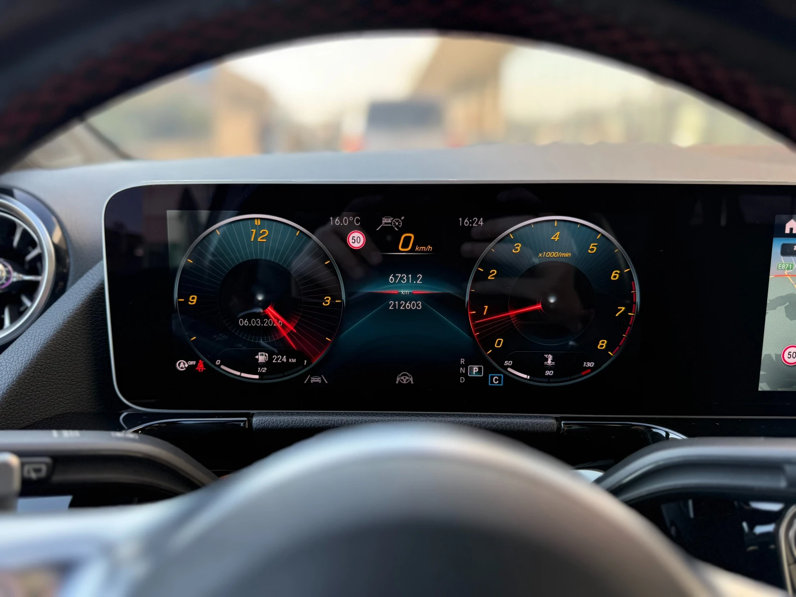 Mercedes-Benz B 200 6 МЕСЕЦА ГАРАНЦИЯ/163к.с. AMG Line/Ambient, снимка 12 - Автомобили и джипове - 53747115