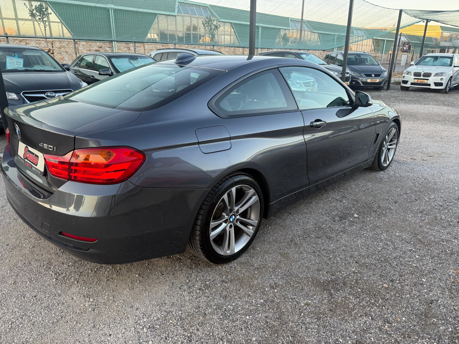 BMW 420 XENON* ПОДГРЕВ* КОЖА* LED* NAVI* SWISS, снимка 4 - Автомобили и джипове - 56316204