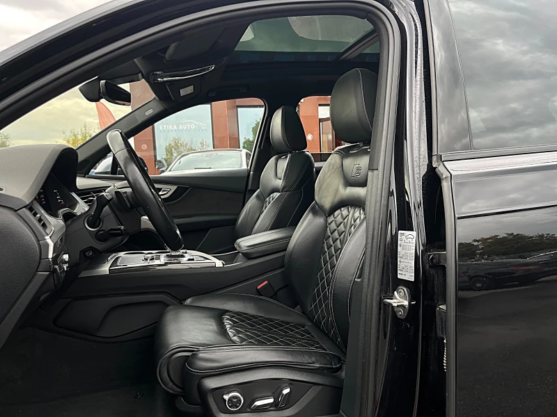 Audi SQ7 BLACK EDITION-MATRIX-DISTRONIK-7МЕСТА-HEAD UP-FULL, снимка 9 - Автомобили и джипове - 47489868