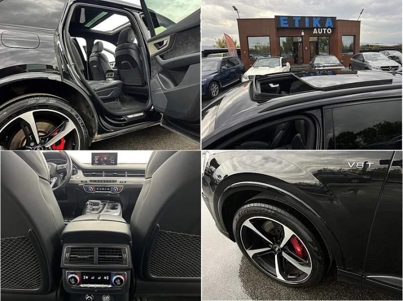 Audi SQ7 BLACK EDITION-MATRIX-DISTRONIK-7МЕСТА-HEAD UP-FULL, снимка 17 - Автомобили и джипове - 47489868