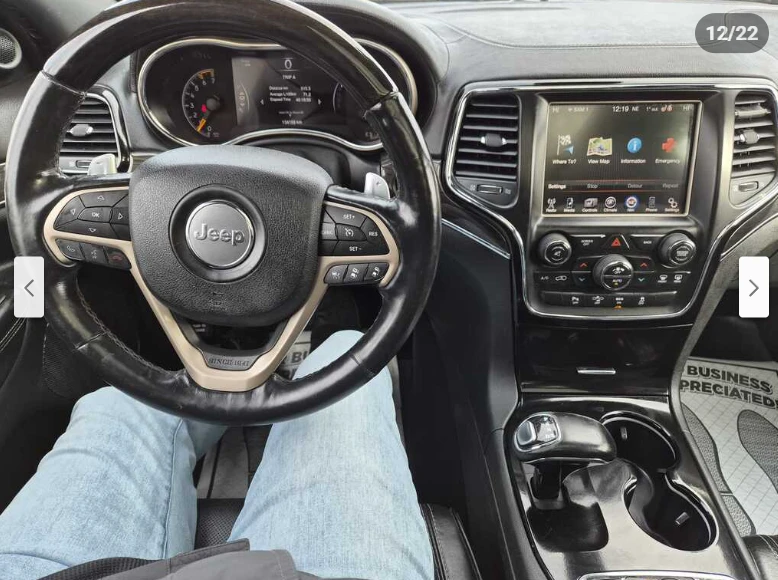 Jeep Grand cherokee Overland / КРАЙНА ЦЕНА / ДВД - изображение 10