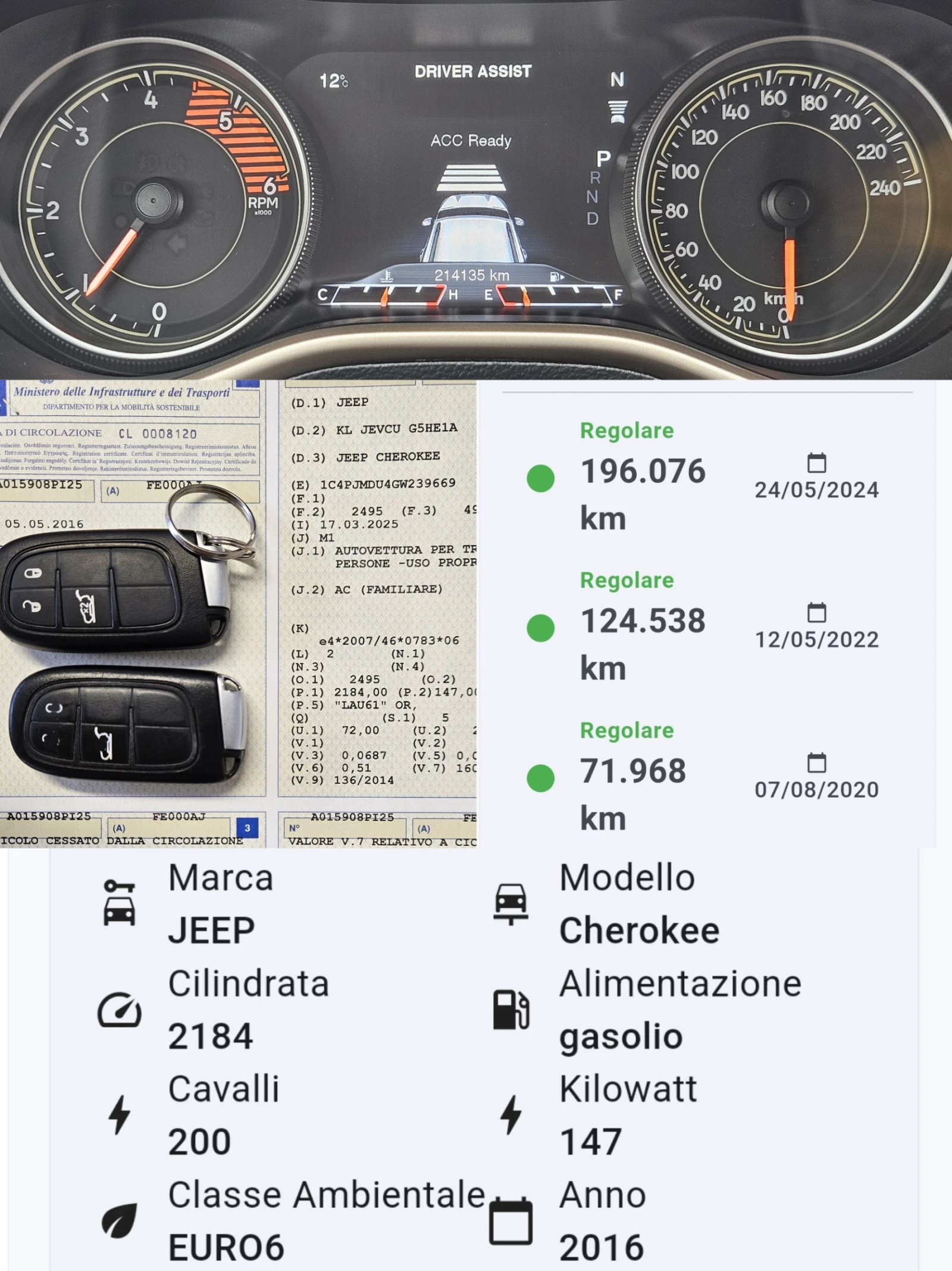 Jeep Cherokee 2.2D/Limited/4X4/9/LED//NAVI//EURO 6 | Mobile.bg   12