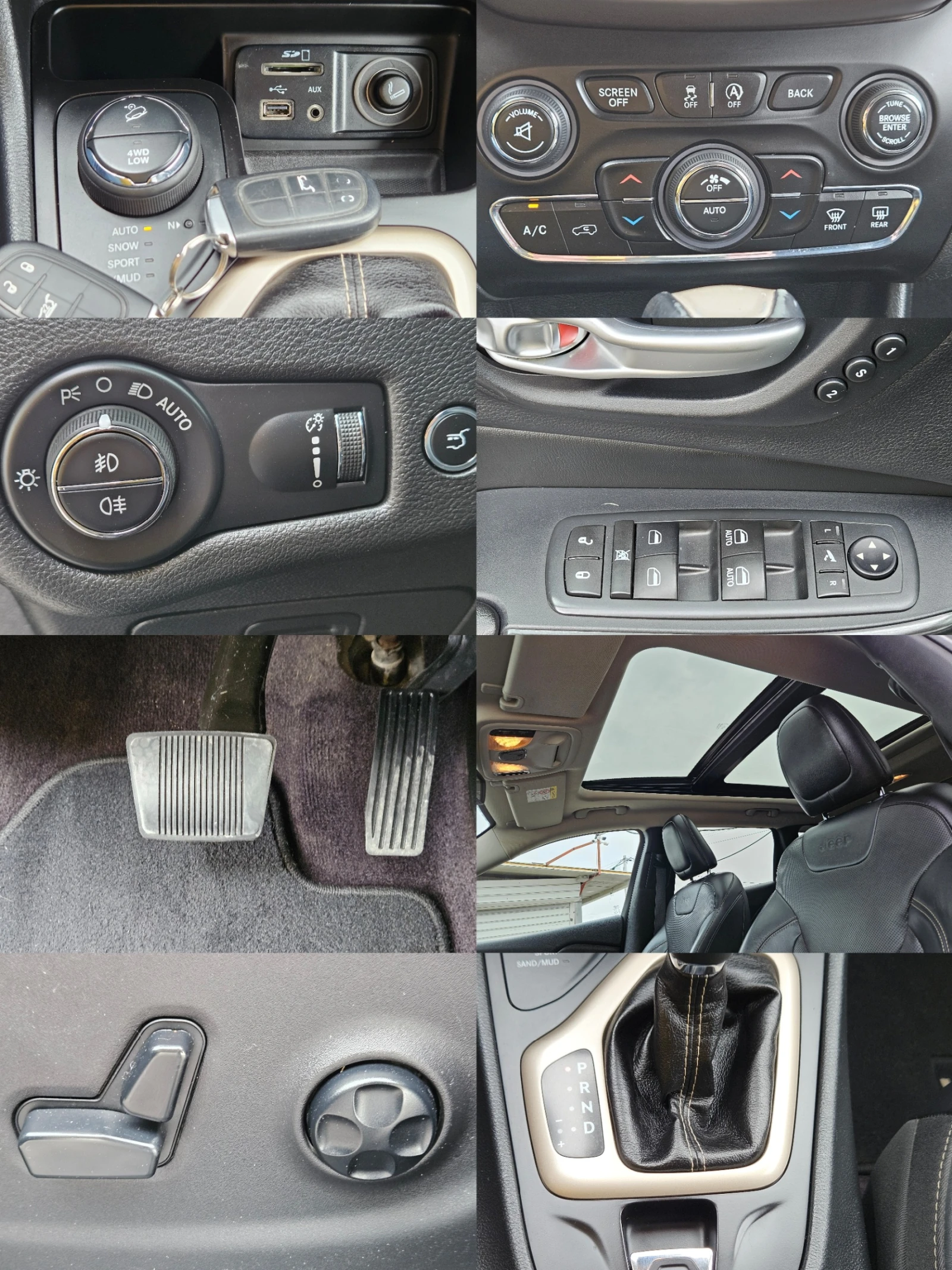 Jeep Cherokee 2.2D/Limited/4X4/9/LED//NAVI//EURO 6 | Mobile.bg   14