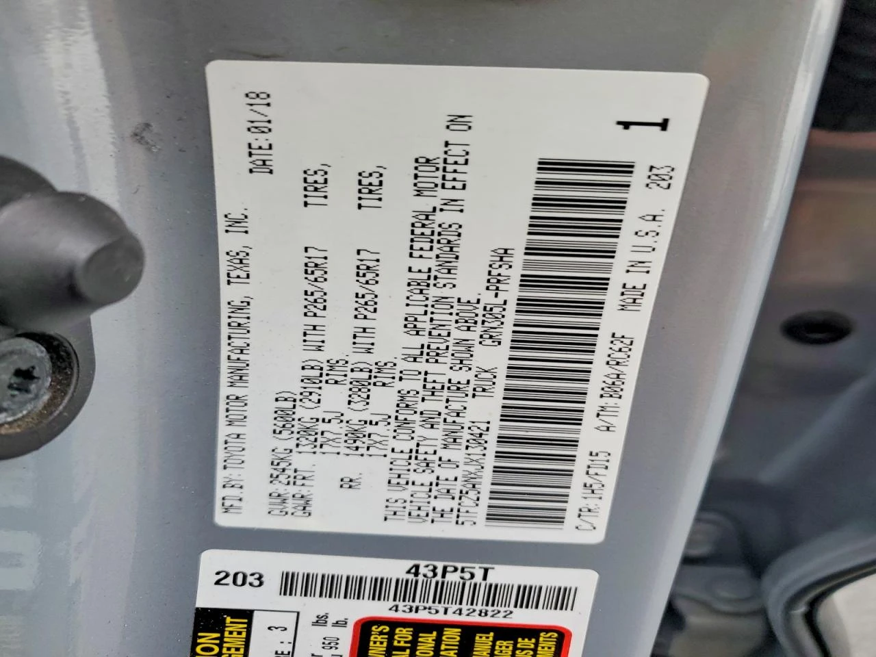 Toyota Tacoma 3.5l Sr V6, снимка 12 - Автомобили и джипове - 54323705