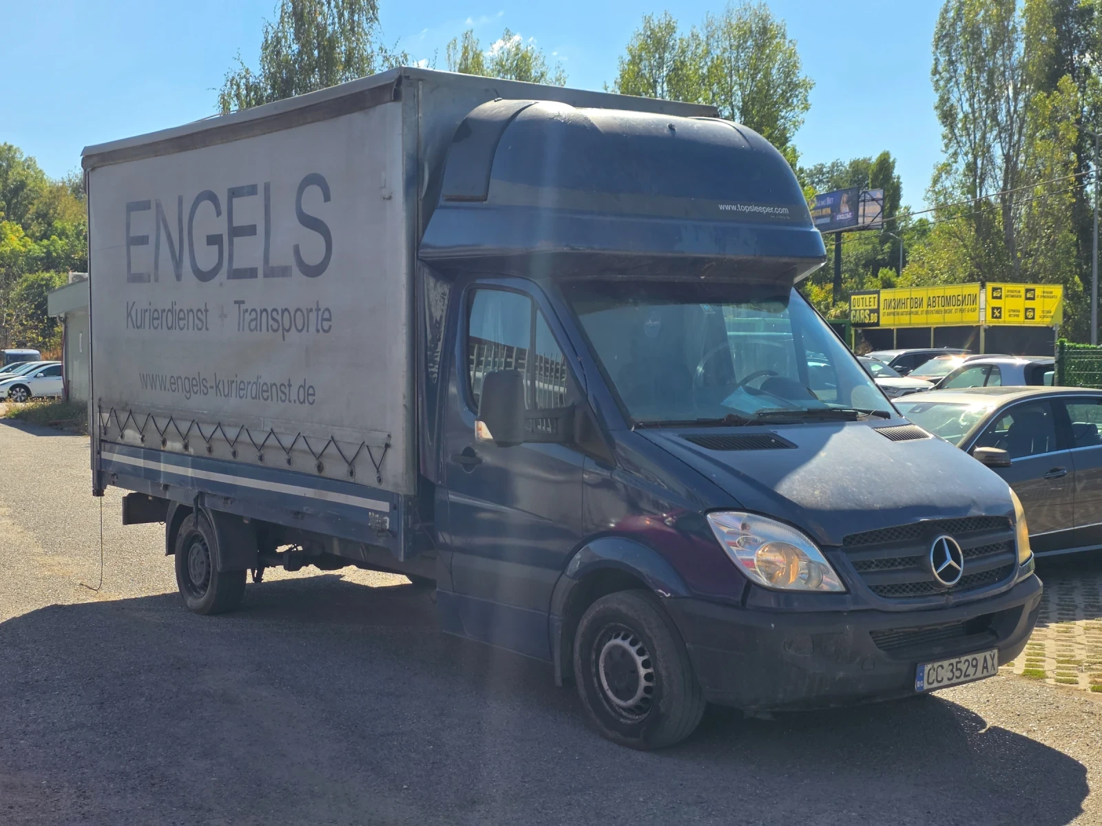 Mercedes-Benz Sprinter 315 ПАЛЕТЕН СПАЛНО КЛИМАТИК, снимка 2 - Бусове и автобуси - 56317202