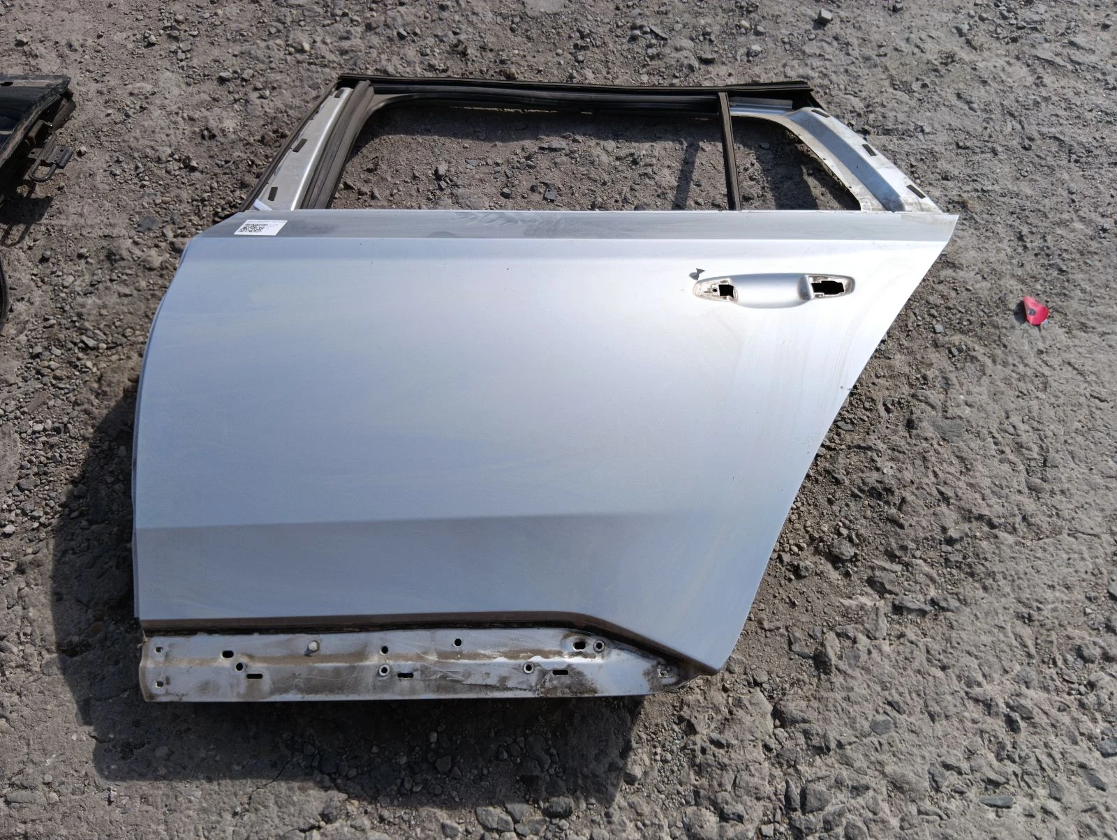 врата лява задна сива комби Skoda Superb