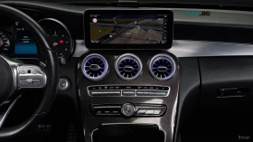 Mercedes-Benz C 220 d 4MATIC AMG PACK* BURMESTER* ХЕДЪП* ОБДУХВАНЕ*  | Auto.bg — изображение 12