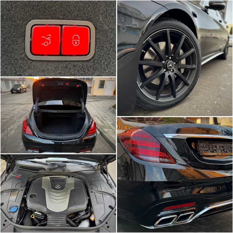 Mercedes-Benz S 350 6.3 AMG 3TV BURMESTER, снимка 12 - Автомобили и джипове - 48633159