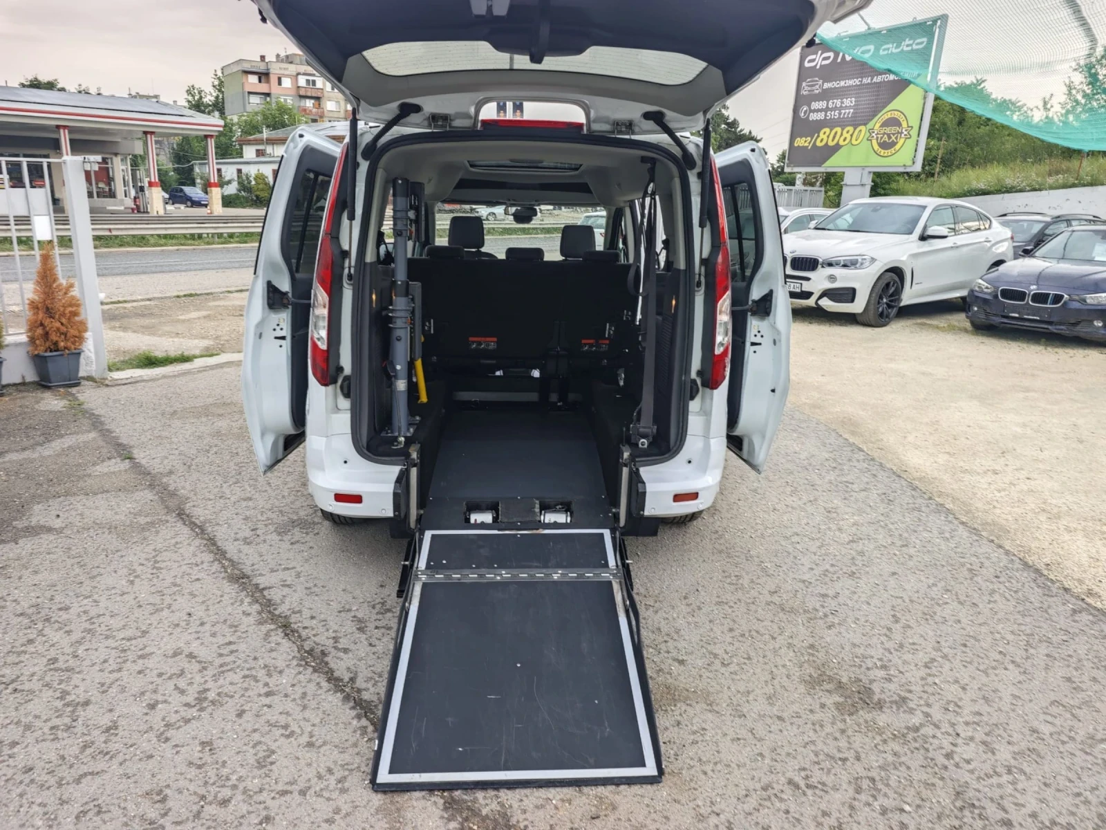 Ford Connect РАМПА ИНВАЛИДИ* ПАНОРАМА* 1.5TDCI - изображение 8