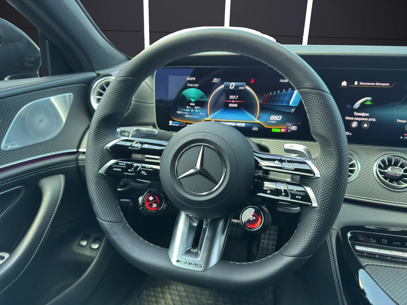 Mercedes-Benz AMG GT 63 S E-PERF* CERAMIC* CARBON* HEAD UP* BURM* PANO* - изображение 10