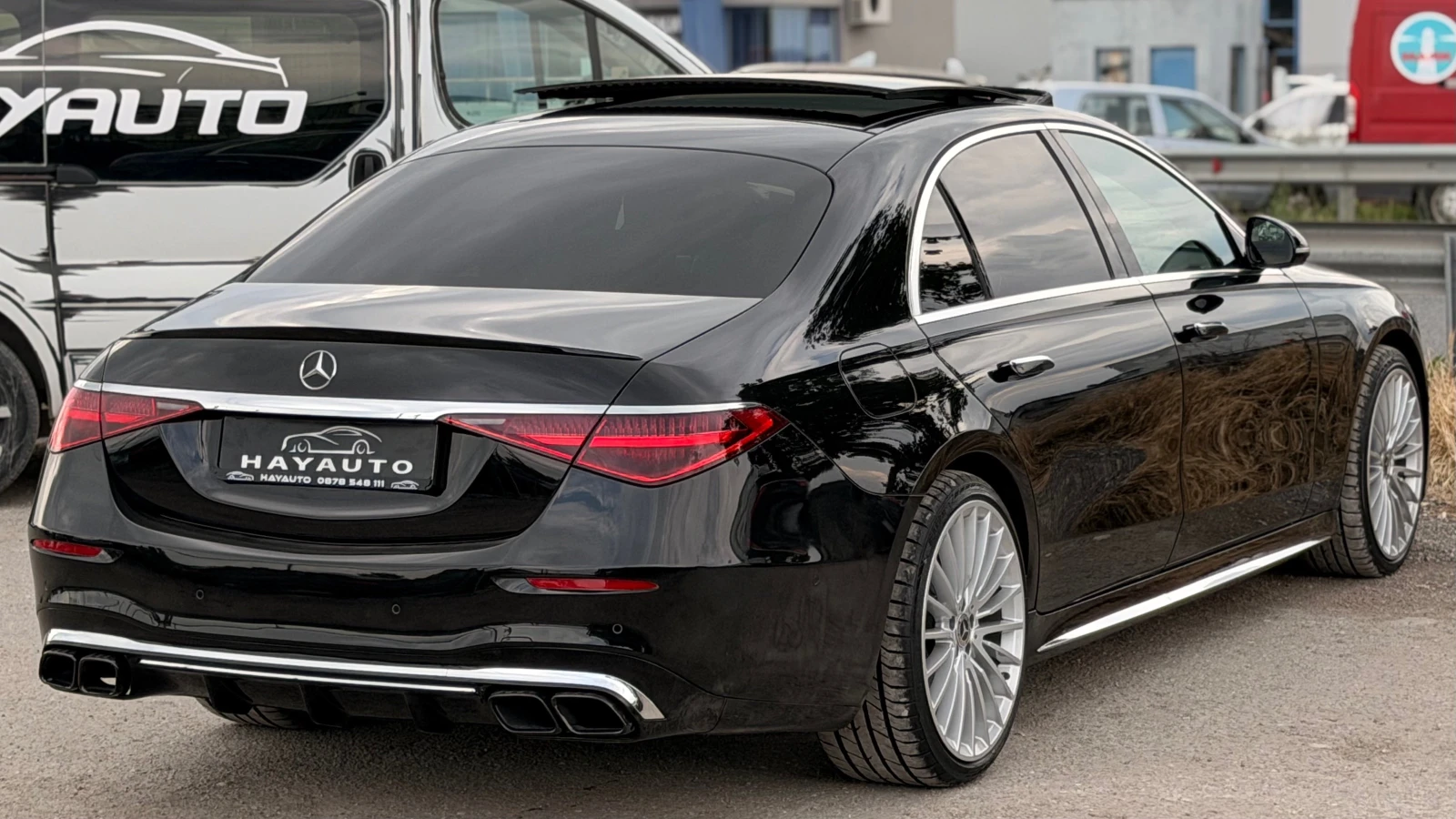 Mercedes-Benz S 400 D= 4MATIC= 63 AMG= LONG= HUD= 360* CAMERA= BURMEST, снимка 5 - Автомобили и джипове - 54767590