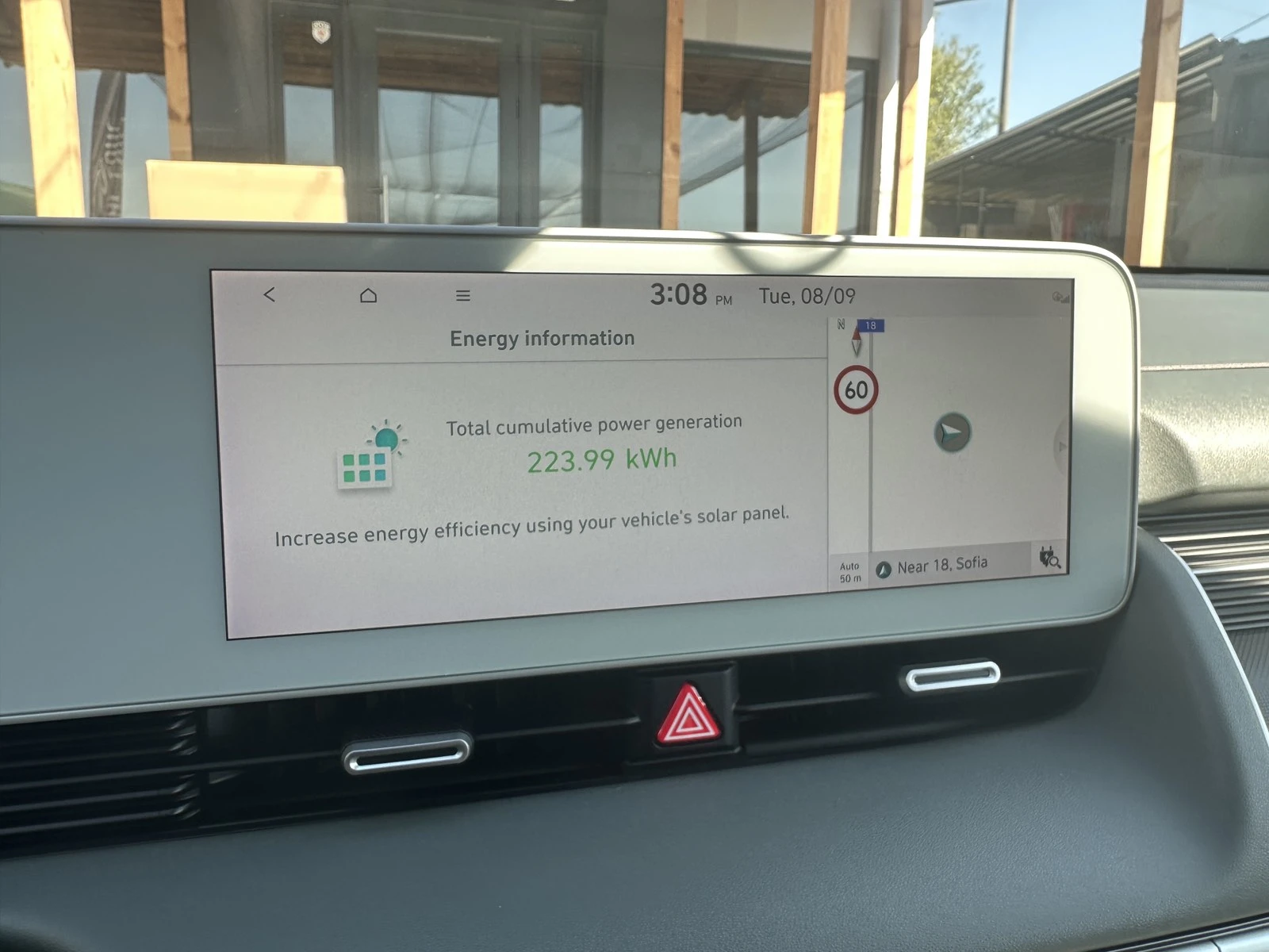 Hyundai Ioniq 5 72.6KWh/PROJECT 45/SOLAR/4X4/305К.С, снимка 15 - Автомобили и джипове - 55990782