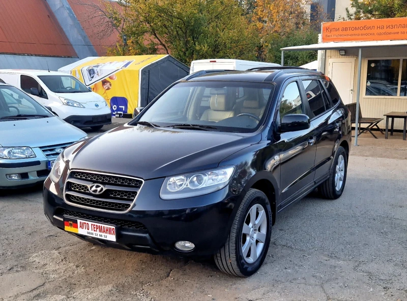 Hyundai Santa fe М.2009/ ГАЗ БЕНЗИН, Нави 4х4, снимка 6 - Автомобили и джипове - 47750078