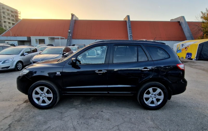 Hyundai Santa fe М.2009/ ГАЗ БЕНЗИН, Нави 4х4, снимка 5 - Автомобили и джипове - 47750078