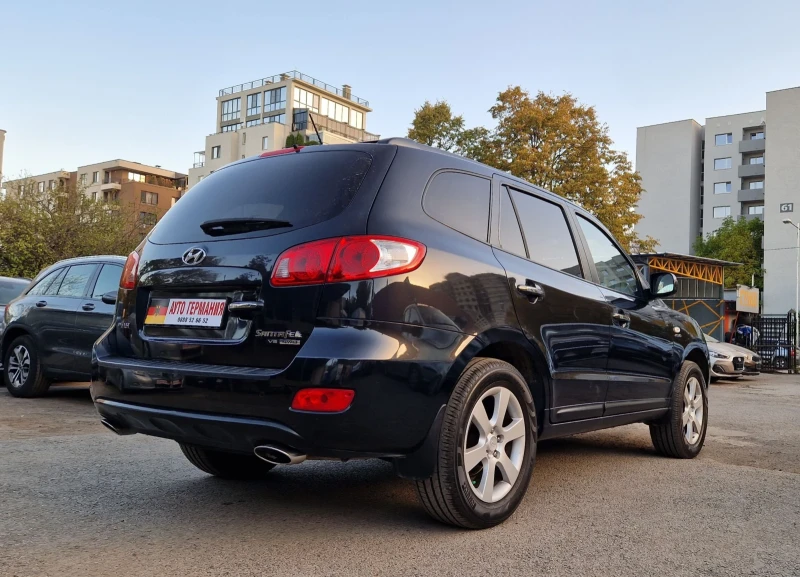 Hyundai Santa fe М.2009/ ГАЗ БЕНЗИН, Нави 4х4, снимка 3 - Автомобили и джипове - 47750078