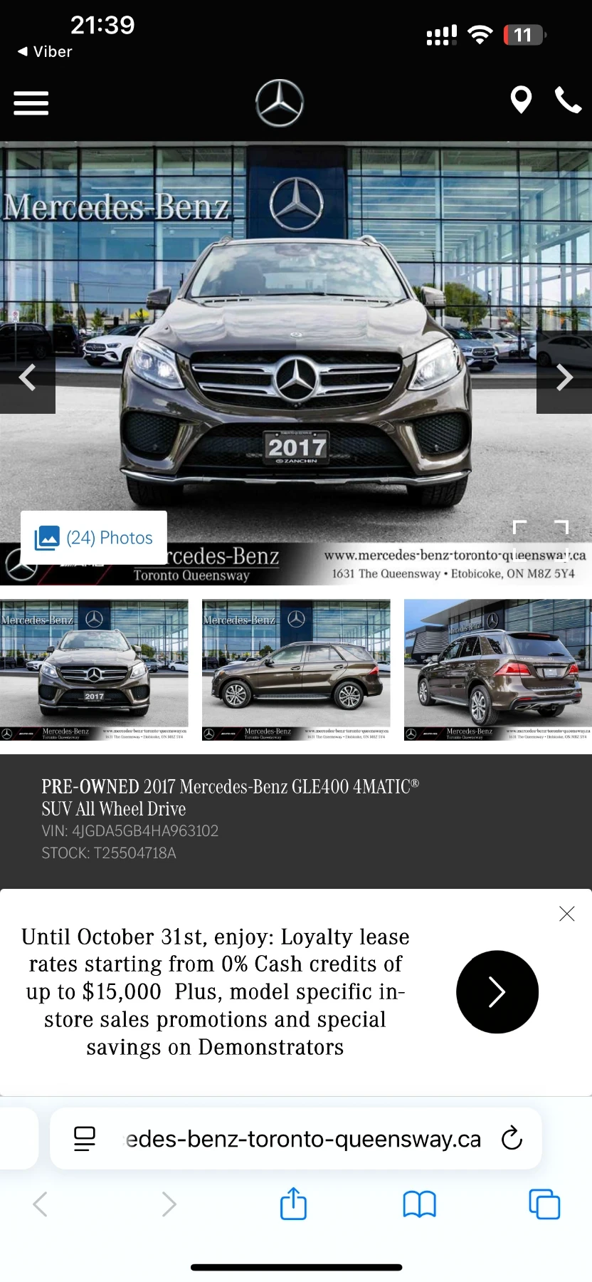 Mercedes-Benz GLE 400 4Matic, снимка 15 - Автомобили и джипове - 53968838