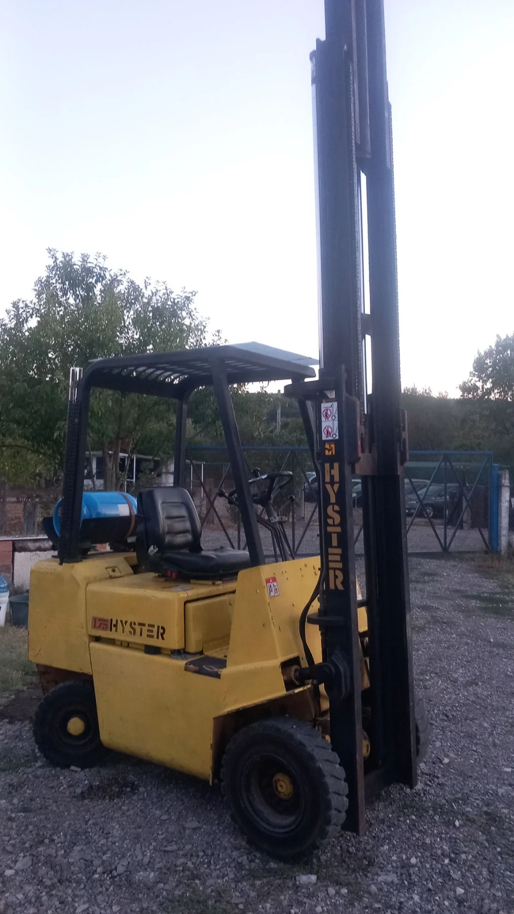 Мотокар Hyster 1.8, снимка 5 - Индустриална техника - 55960550