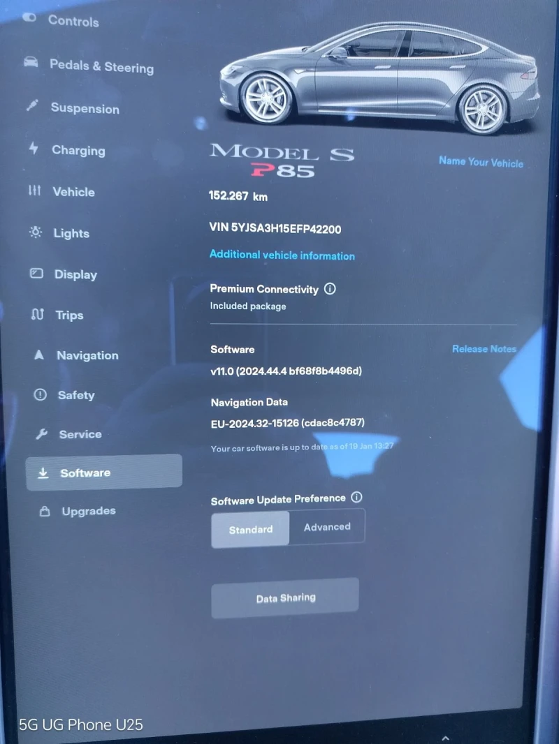 Tesla Model S PS 85, снимка 8 - Автомобили и джипове - 48739369