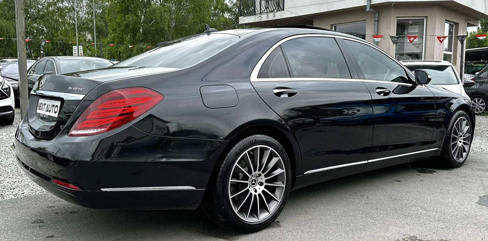 Mercedes-Benz S 350 D 258HP LONG 4MATIC PANO TV 360'CAM BURMESTER, снимка 5 - Автомобили и джипове - 54597039