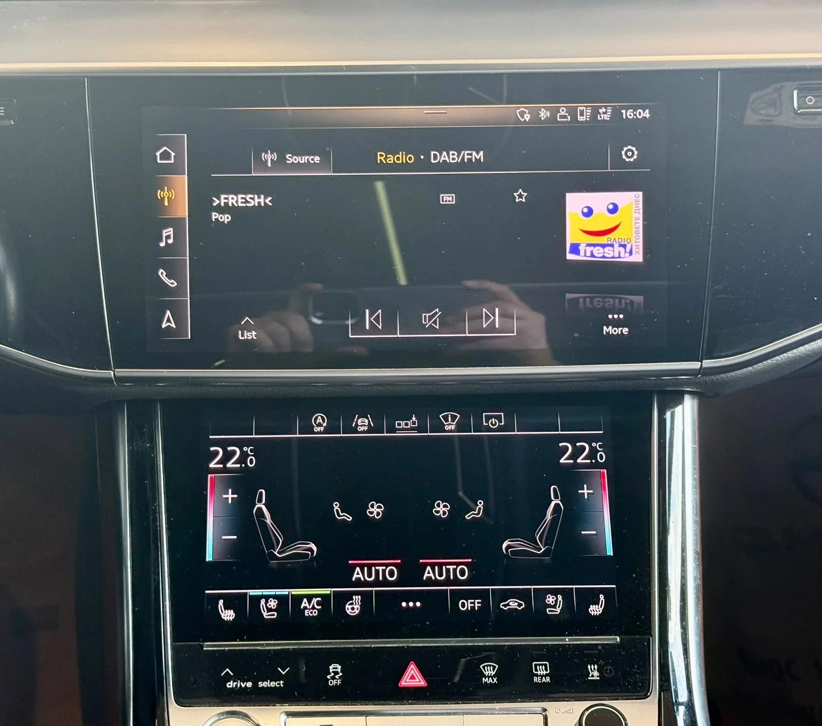 Audi A8 55 TDI* Full* Обдух* Pano* B&O* ЛИЗИНГ , снимка 12 - Автомобили и джипове - 55434679