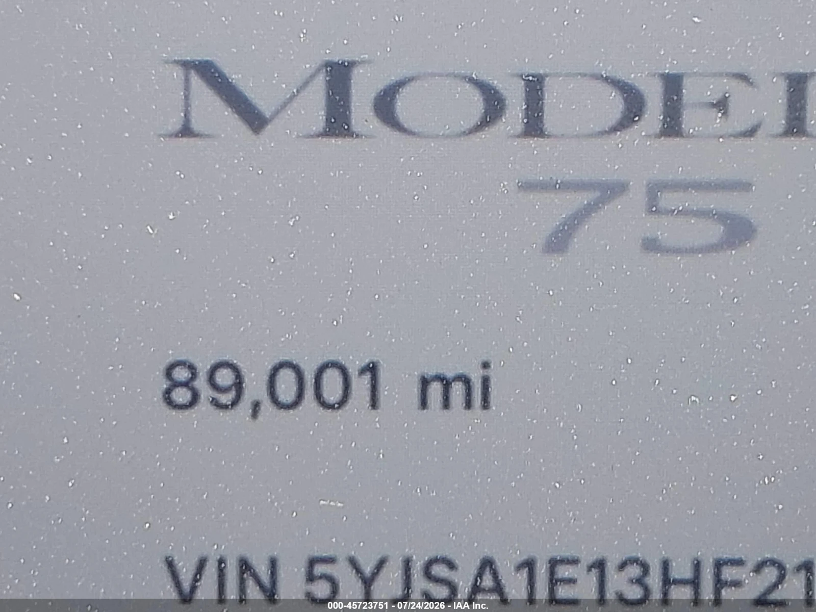 Tesla Model S 60/75