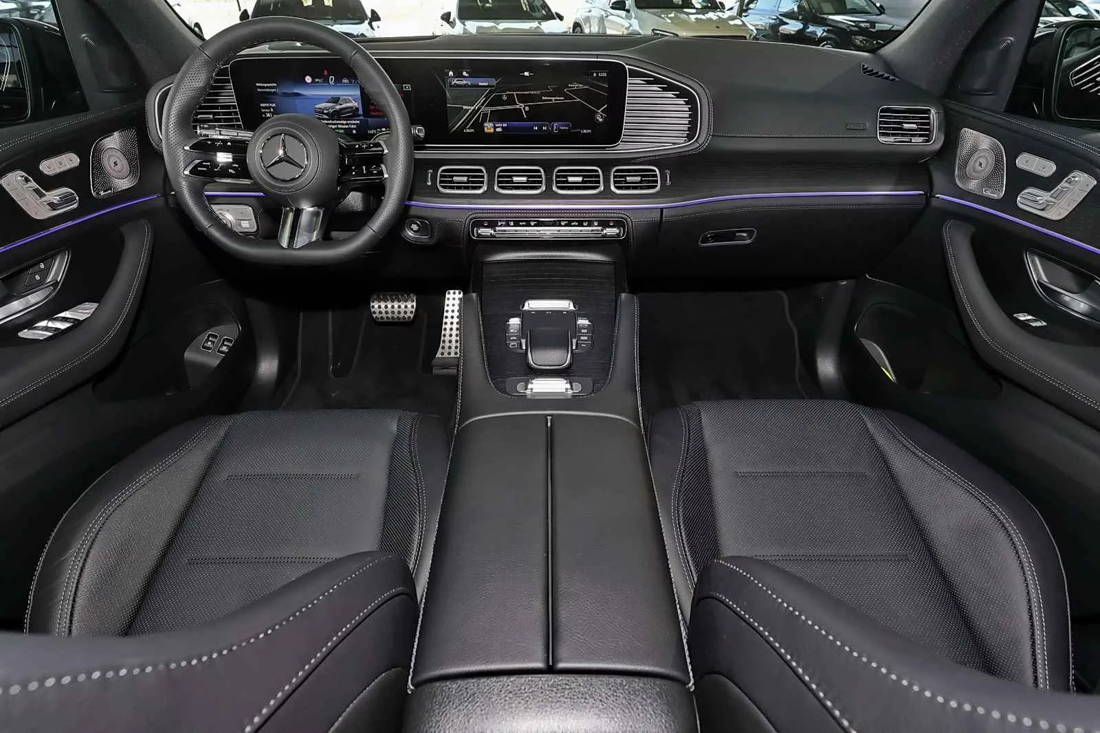 Mercedes-Benz GLE 400 4MATIC/381HP/AMG/PANO/HUD/BURM/CAM/AHK/214g - изображение 6