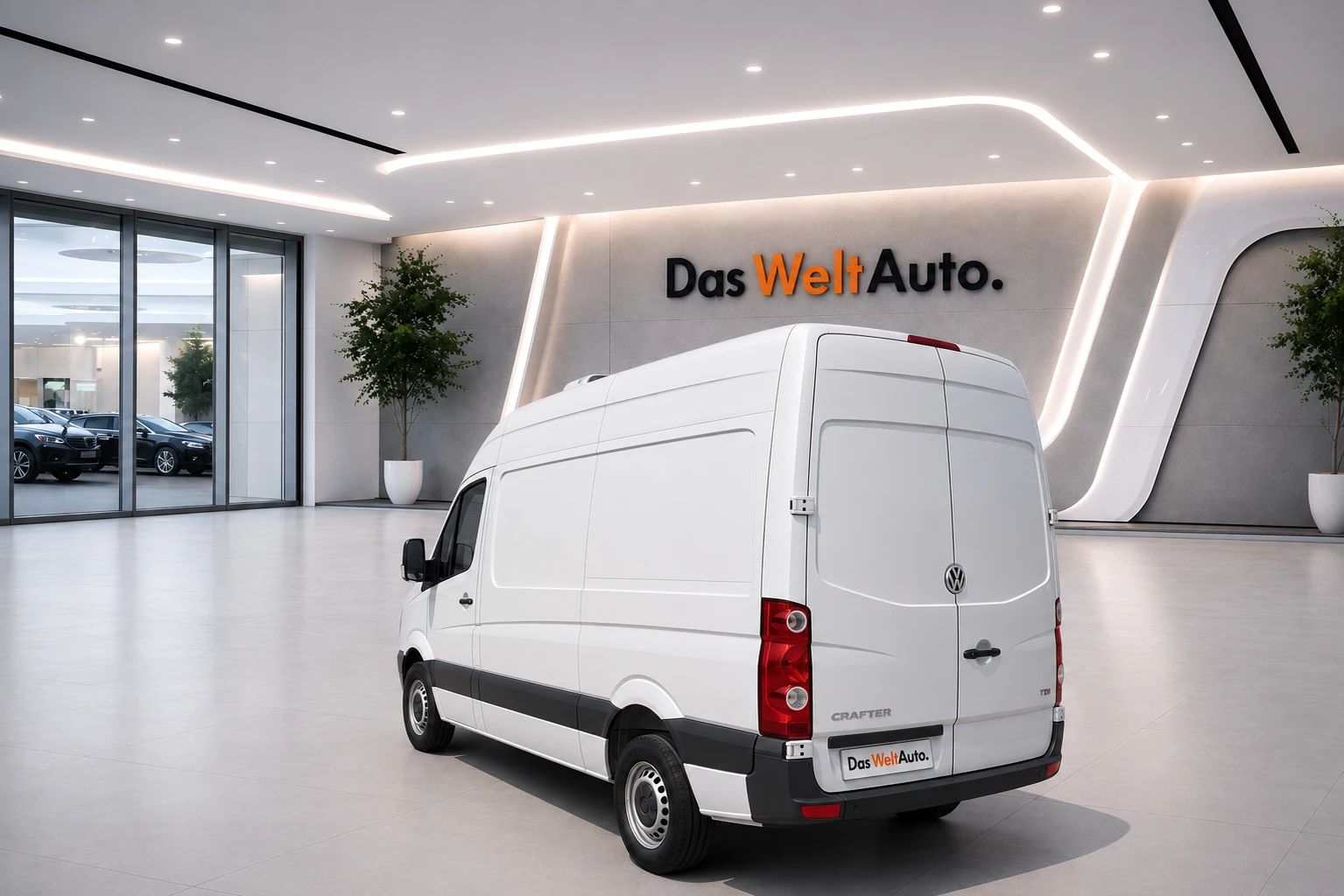 VW Crafter 35 Furgon TDI 120KW Минусов, снимка 3 - Бусове и автобуси - 54676707