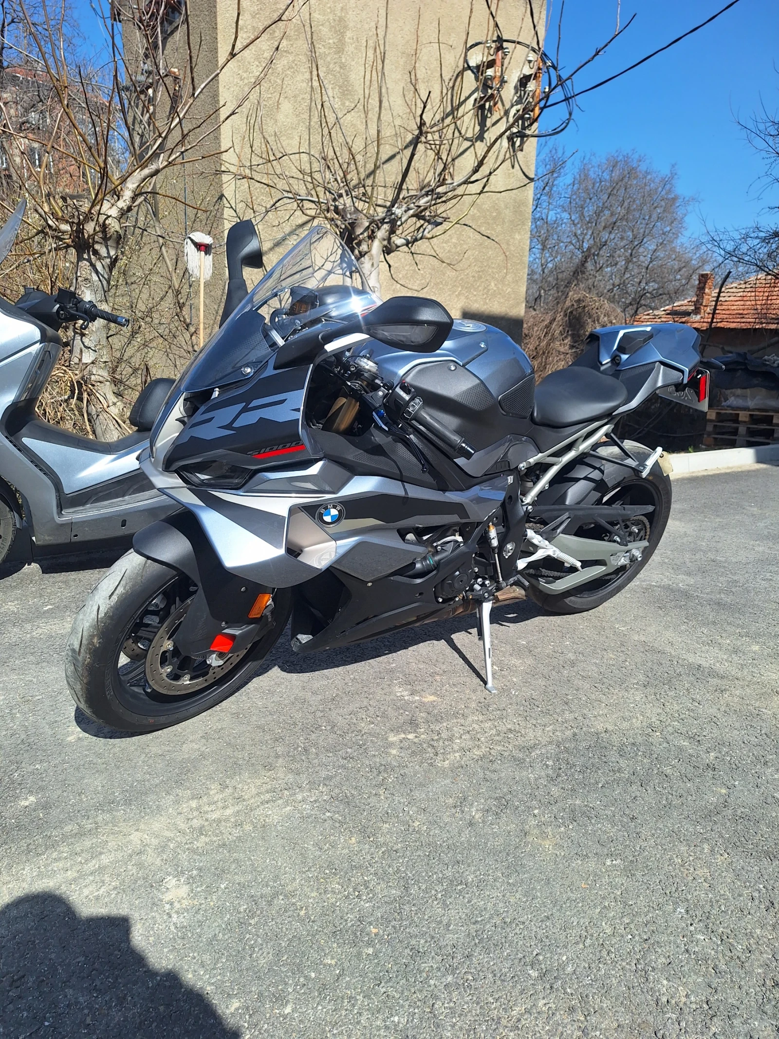 BMW S S 1000 RR BLUE STONE METALLIC 