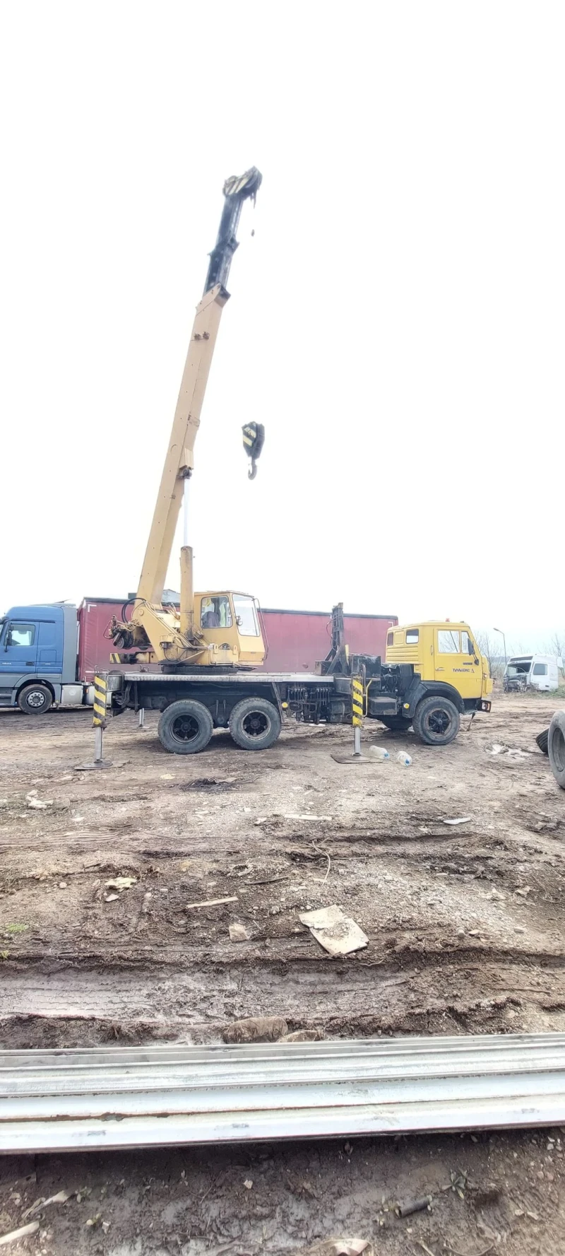 Автокран Друга марка Бартер, снимка 3 - Индустриална техника - 53247443