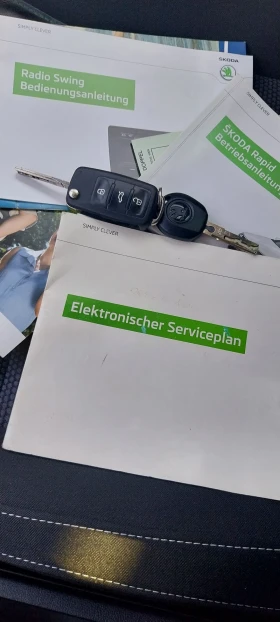 Skoda Rapid 1.6 Dizel avtomat elegance, снимка 11