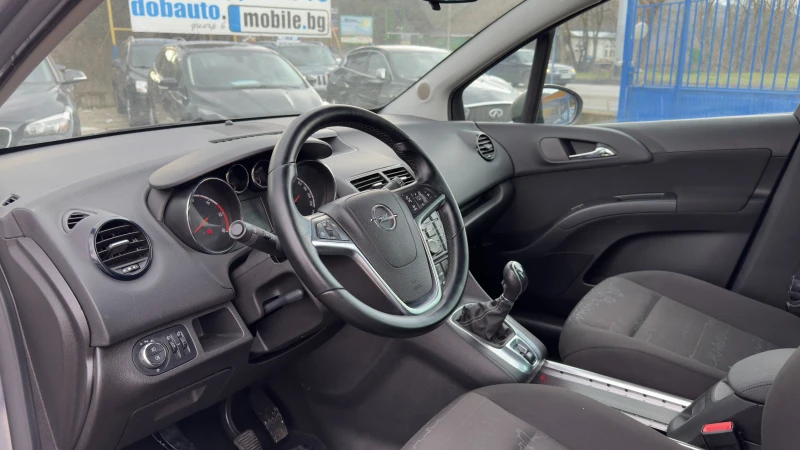 Opel Meriva 1.3CDTI-95к.с-Климатик-Темпомат-Италия, снимка 10 - Автомобили и джипове - 53456432
