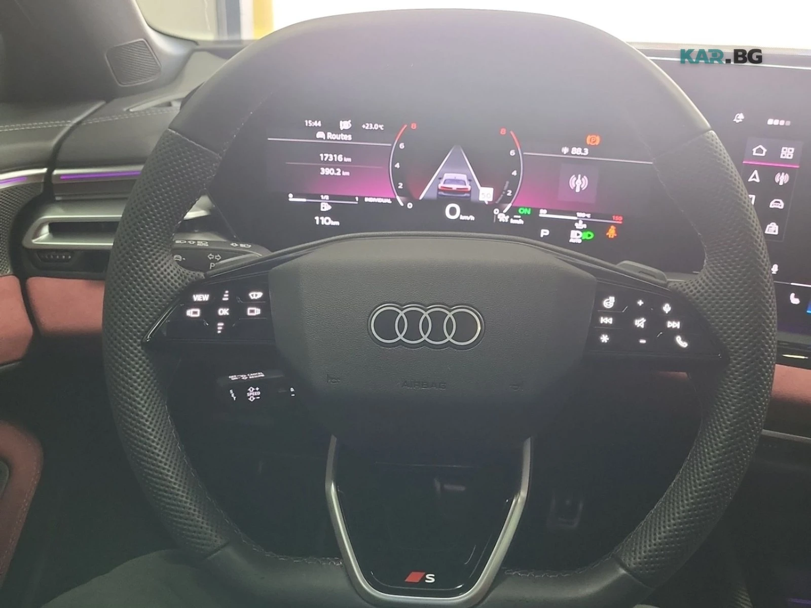 Audi S5 Matt ppf Red int Автокредит Цена до България, снимка 11 - Автомобили и джипове - 54881646