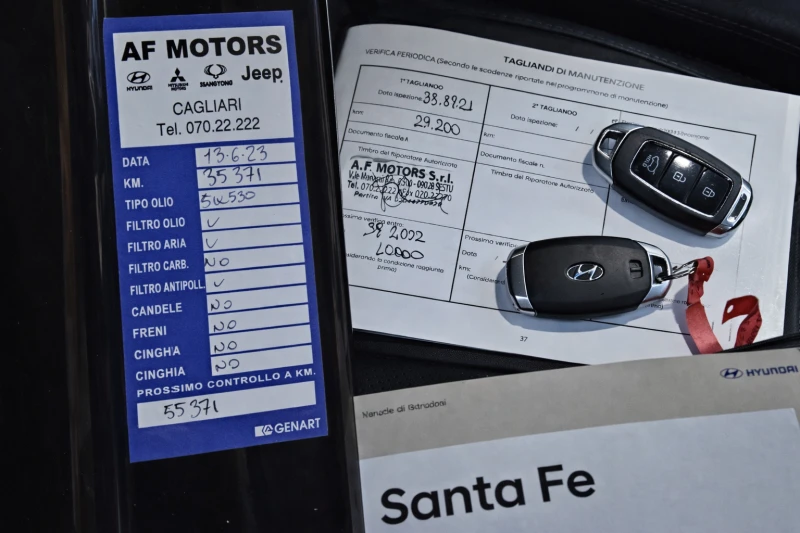 Hyundai Santa fe 2.2CRDi/Exellence/4x4/360Cam/ACC/Panorama/Keyless/, снимка 16 - Автомобили и джипове - 53357737