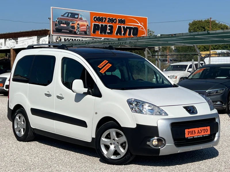 Peugeot Partner 1.6HDI* 4+ 1* TOP* ЛИЗИНГ, снимка 1 - Автомобили и джипове - 47365839