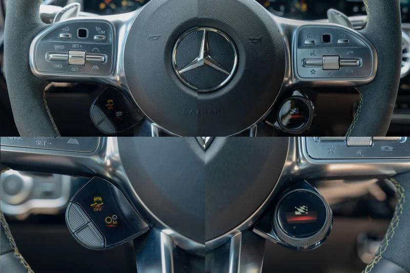 Mercedes-Benz A45 AMG S/422HP/BURMESTER/CAM/AMBI/KLESS, снимка 17 - Автомобили и джипове - 50601493