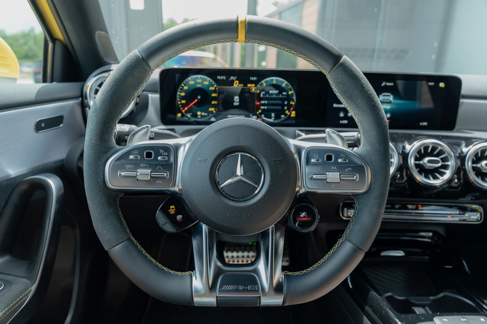 Mercedes-Benz A45 AMG S/422HP/BURMESTER/CAM/AMBI/KLESS | Mobile.bg   12