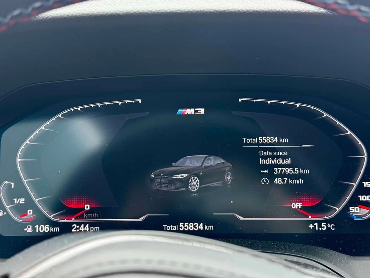 BMW M3 Competition M xDrive| CARBON| BUCKET| ЛАЗЕРИ| H/K, снимка 9 - Автомобили и джипове - 54017055