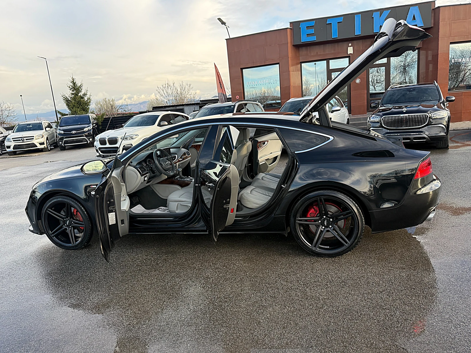 Audi A7 RS7 OPTIK-HEAD UP-BOSE-LED-XENON-SPORT-4x4-GERMANI, снимка 14 - Автомобили и джипове - 54103186