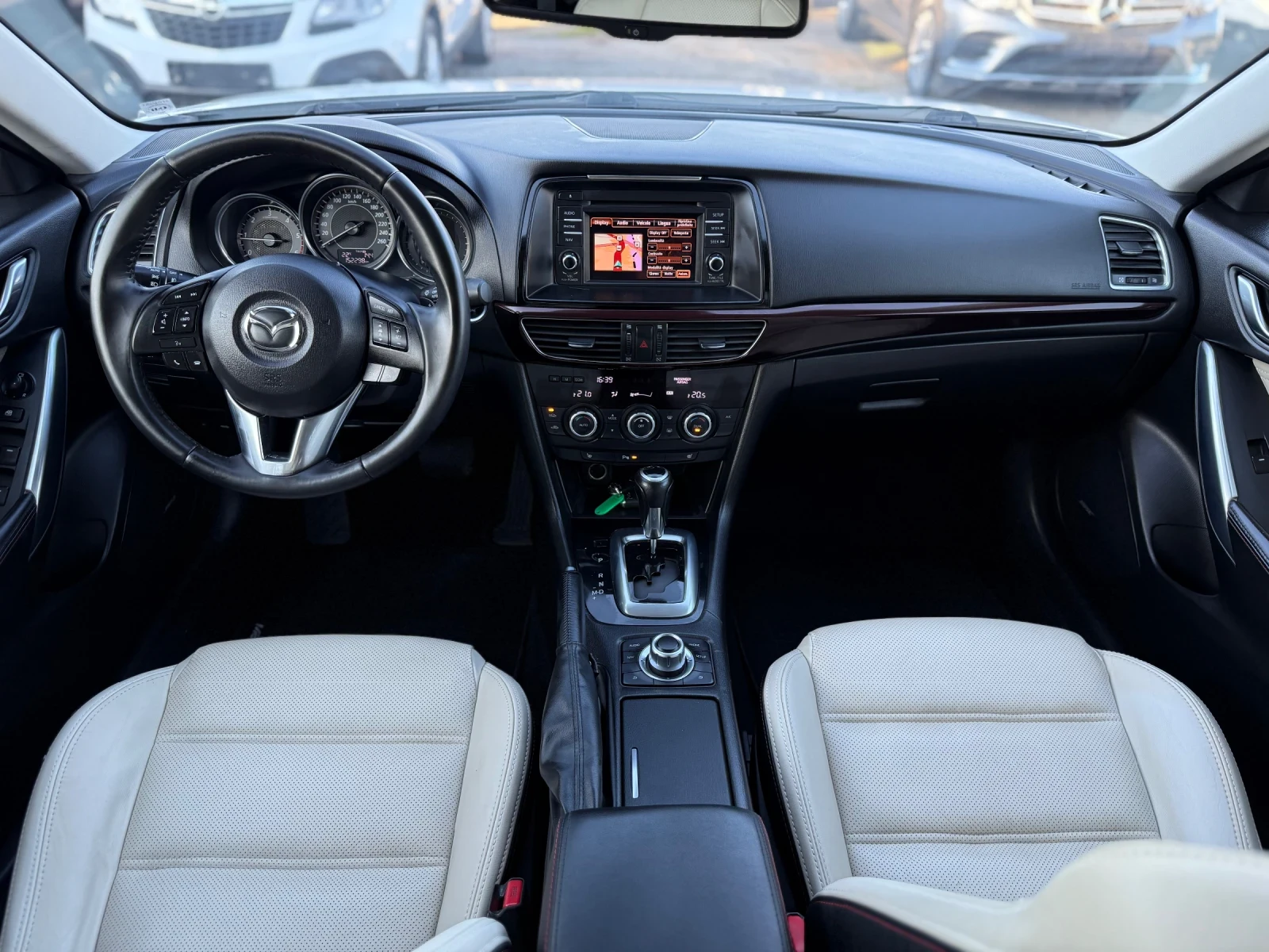 Mazda 6 2.2 ������� ���� ����� ������ NAVI BOSE ACC KEYLES | Mobile.bg � ����������� 9