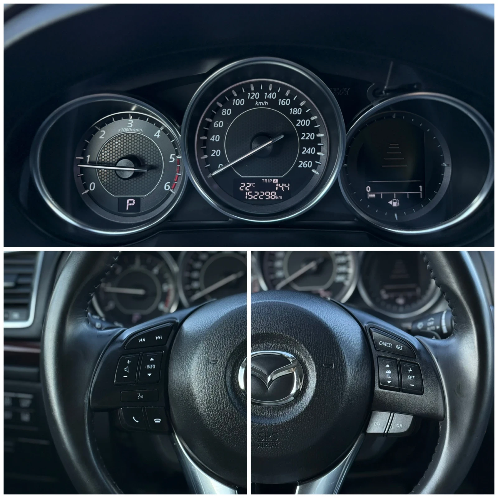 Mazda 6 2.2 ������� ���� ����� ������ NAVI BOSE ACC KEYLES | Mobile.bg � ����������� 11