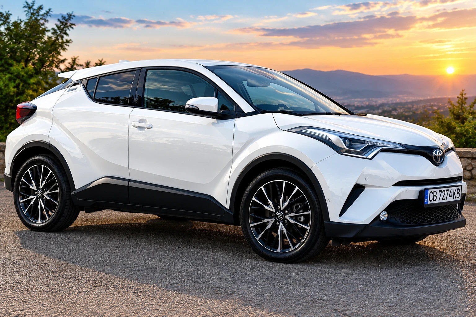 Toyota C-HR 1.2 бензин, турбо, 4x4